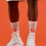 Daily Socks 2 Pack - ORANGE/WHITE